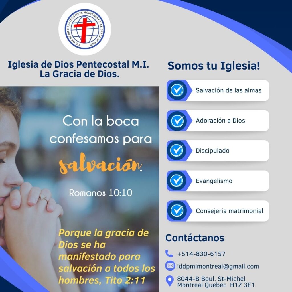 Únete a nosotros para marcar la diferencia, encontrar consuelo y experimentar el poder de la fe.